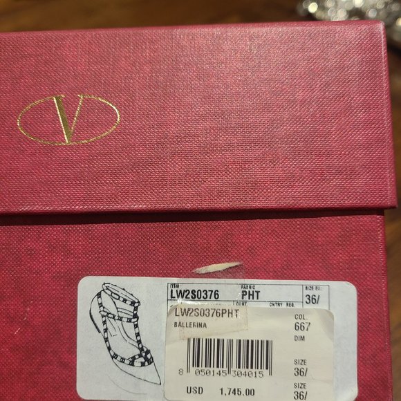 Valentino Rockstud Ballerina flat - Picture 7 of 8